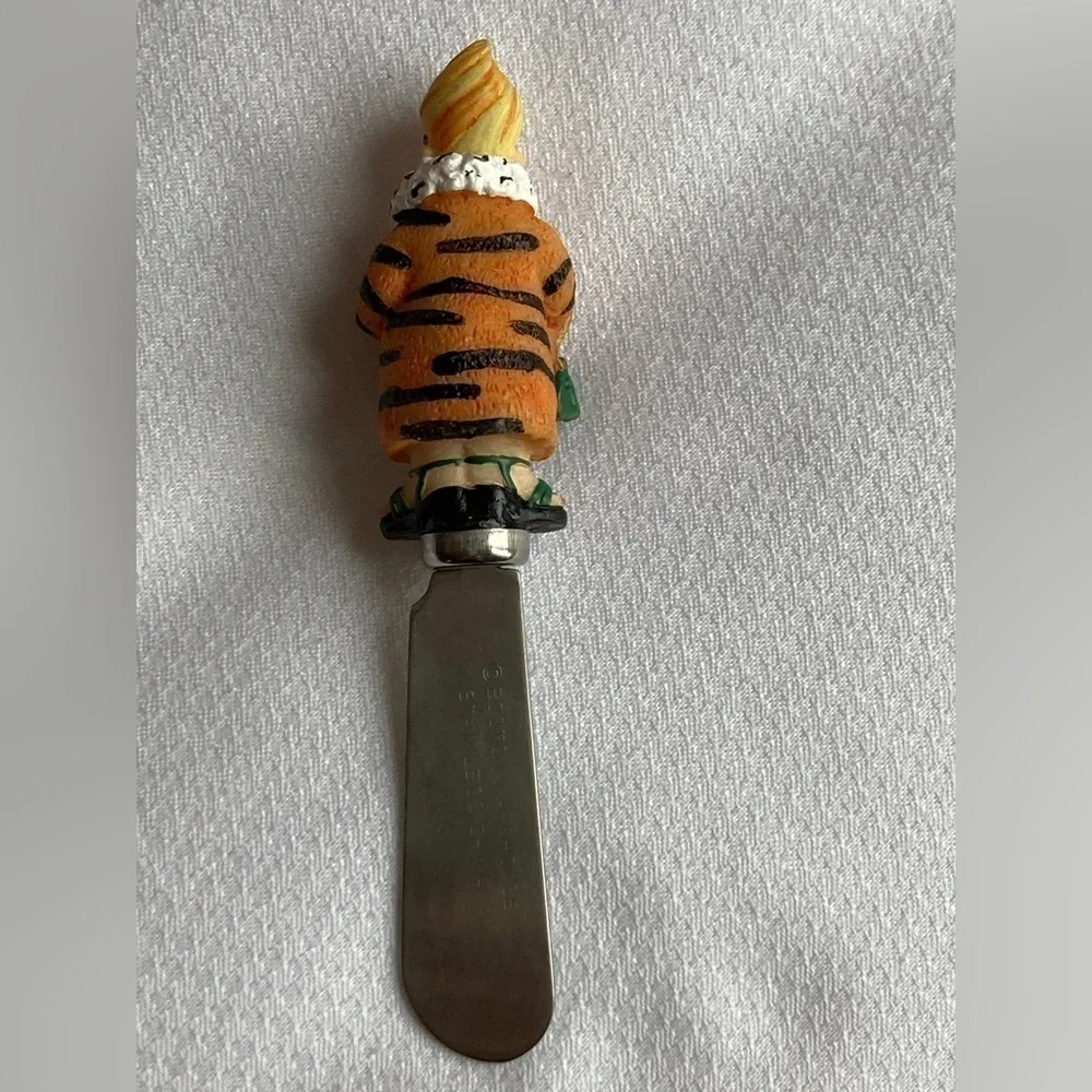 Boston Warehouse stainless China Christmas butter knives